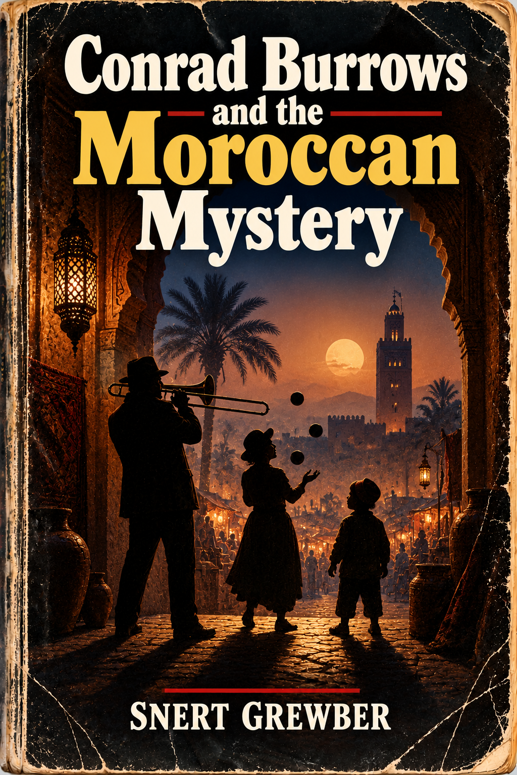 Cover of Conrad Burrows and the Moroccan Mystery